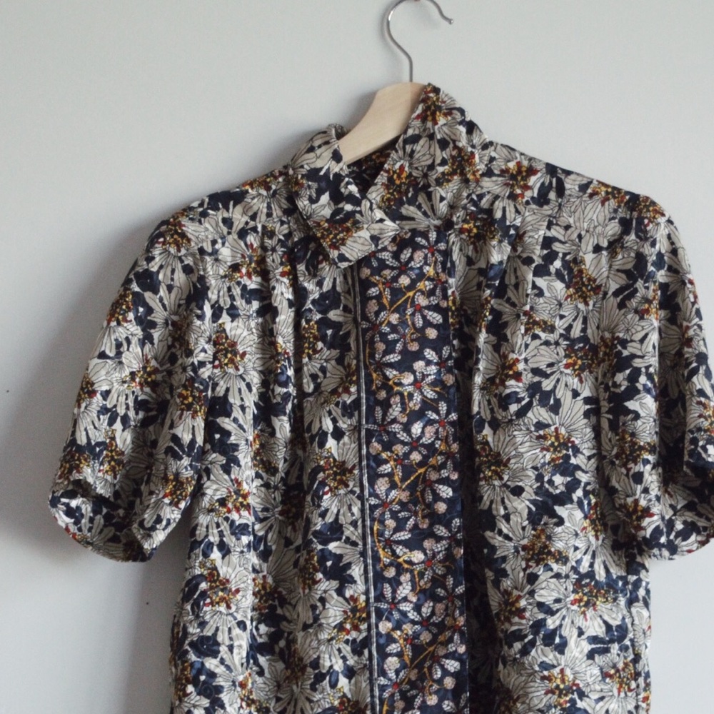button up blouse